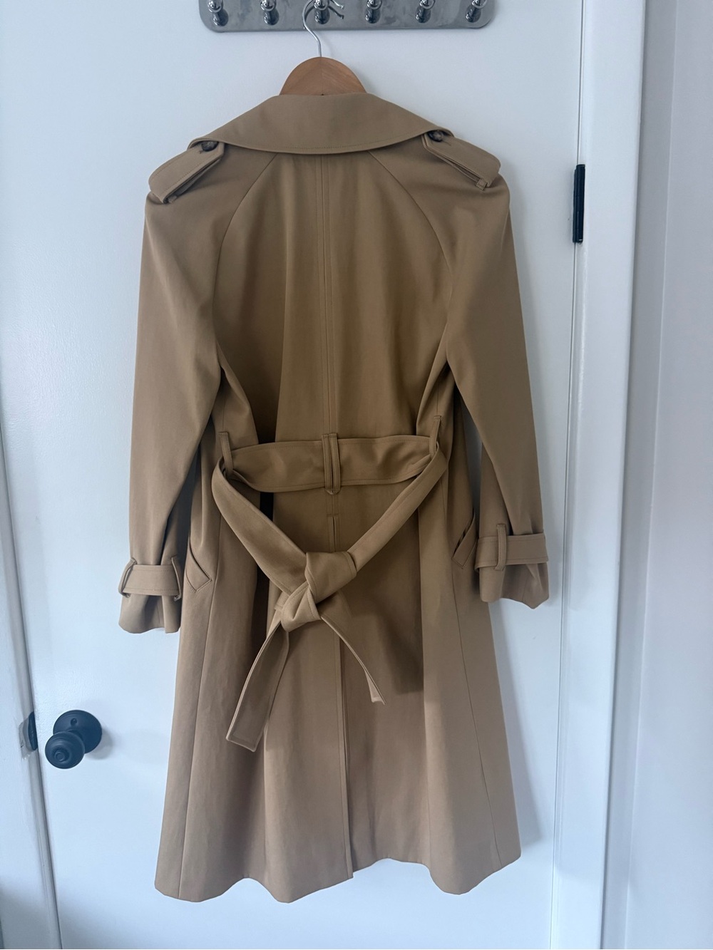 SEZANE Scott Trench Coat Sz 2 - Picture 3 of 4
